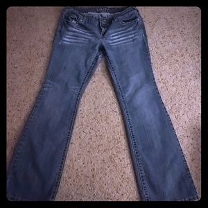 VANITY Women's Curvy Boot Cut Jeans.